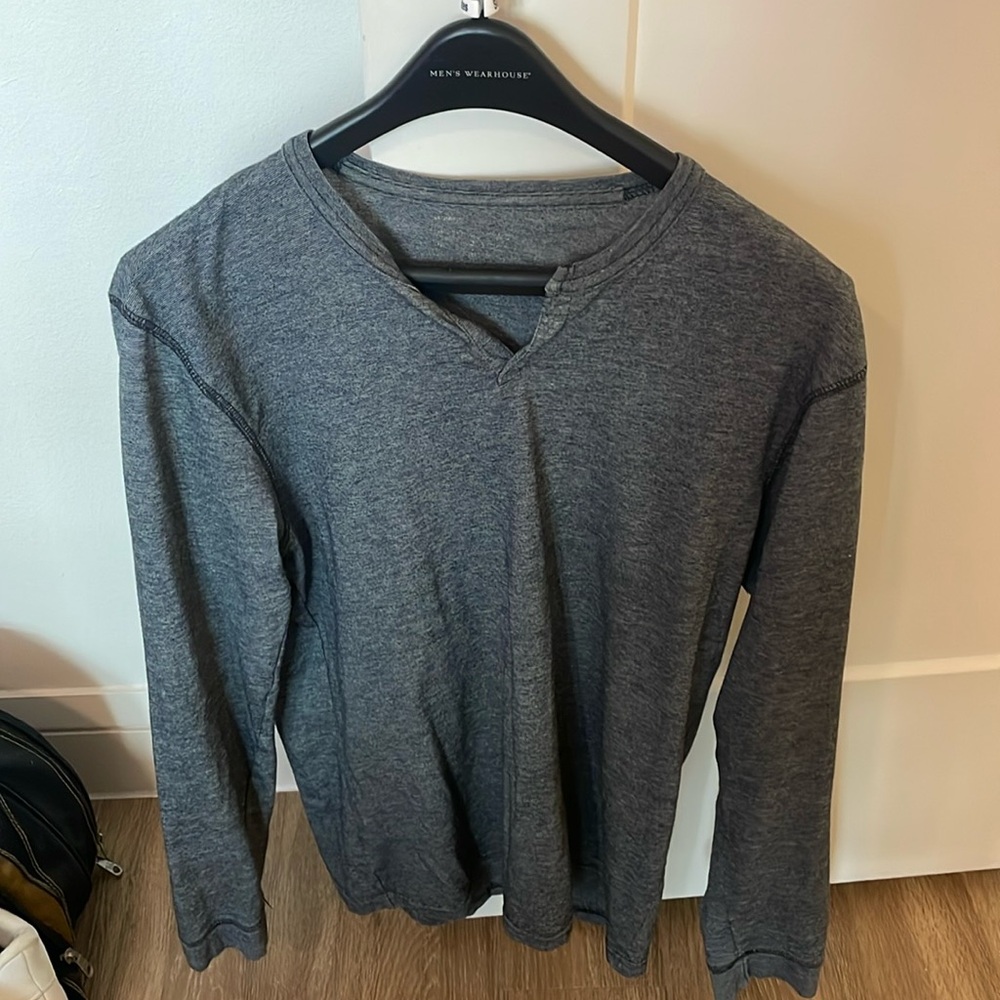 Striped Henley Shirt